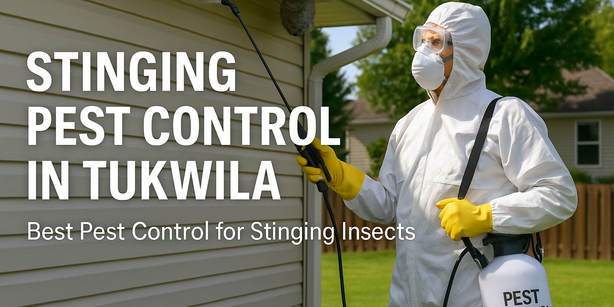 Stinging Pest Control in Tukwila | Best Pest Control for Stinging Insects