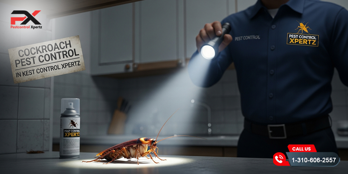 Cockroach Pest Control in Kent | Pest Control Xpertz