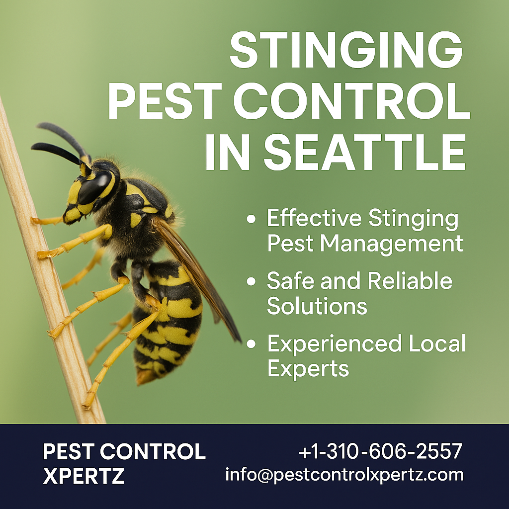 Stinging Pest Control Seattle | Pest Control Xpertz
