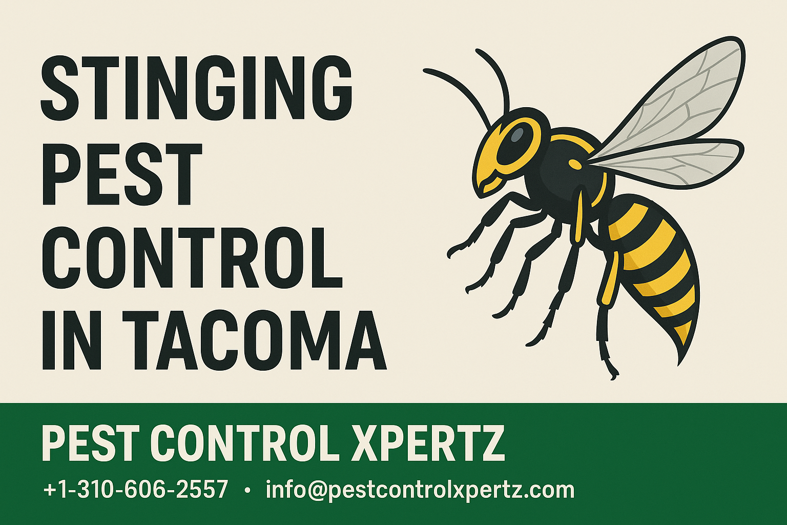 Stinging Pest Control in Tacoma | Best Pest Control for Stinging Insects – Pest Control Xpertz