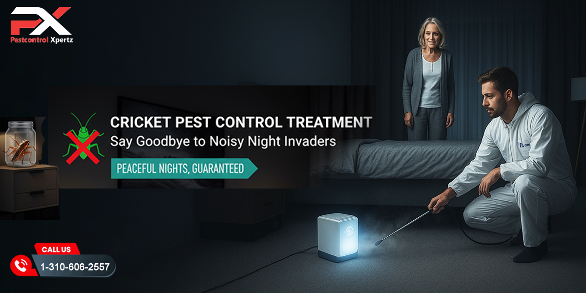 Cricket Pest Control Treatment | Say Goodbye to Noisy Night Invaders