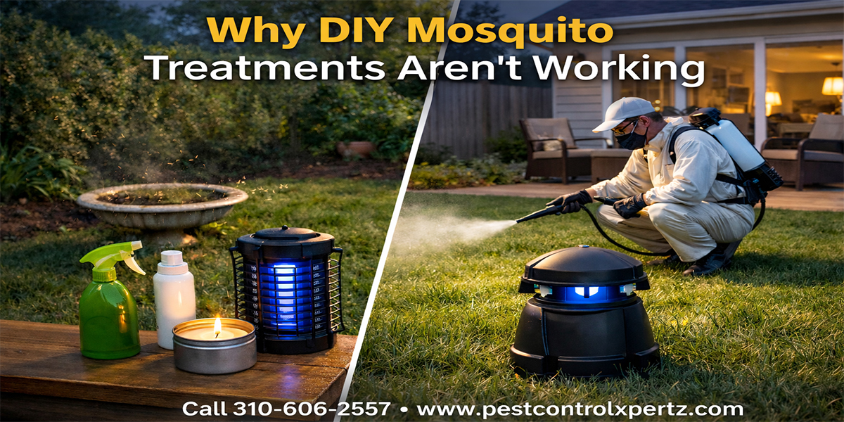 Why Your DIY Mosquito Treatments Aren’t Working