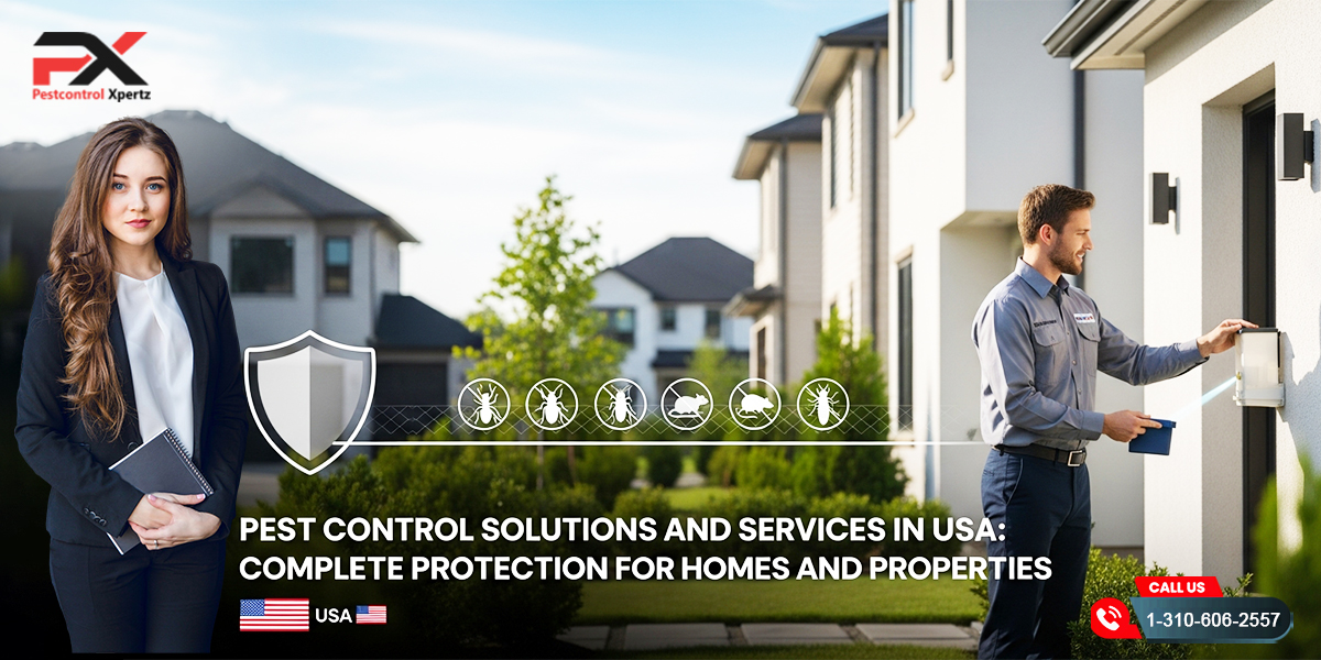 Pest Control Solutions and Services in USA: Complete Protection for Homes and Properties