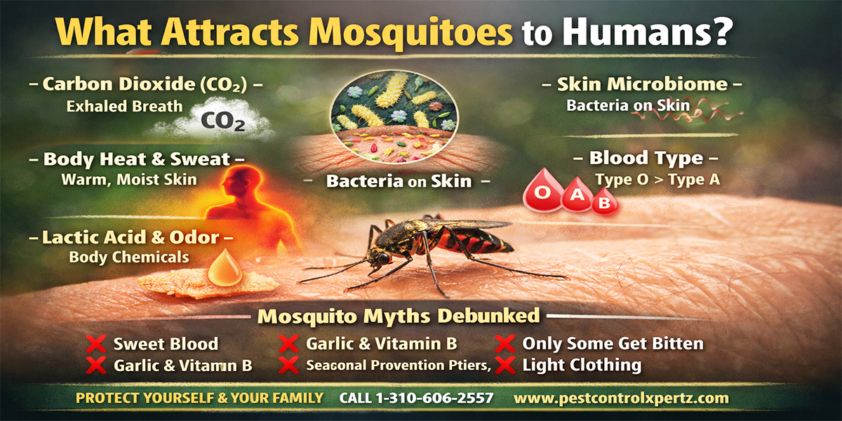 What Attracts Mosquitoes to Humans?